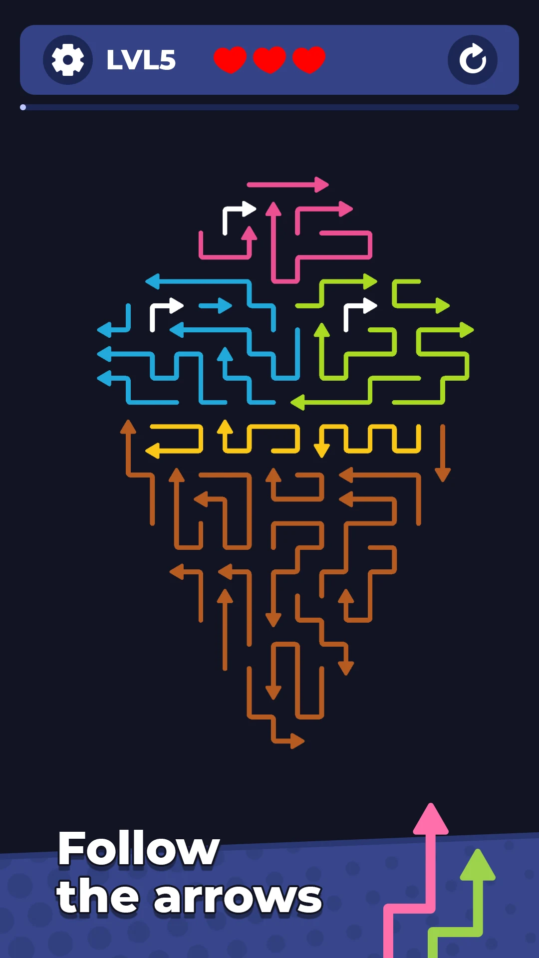 Arrow Puzzle Jam screenshot