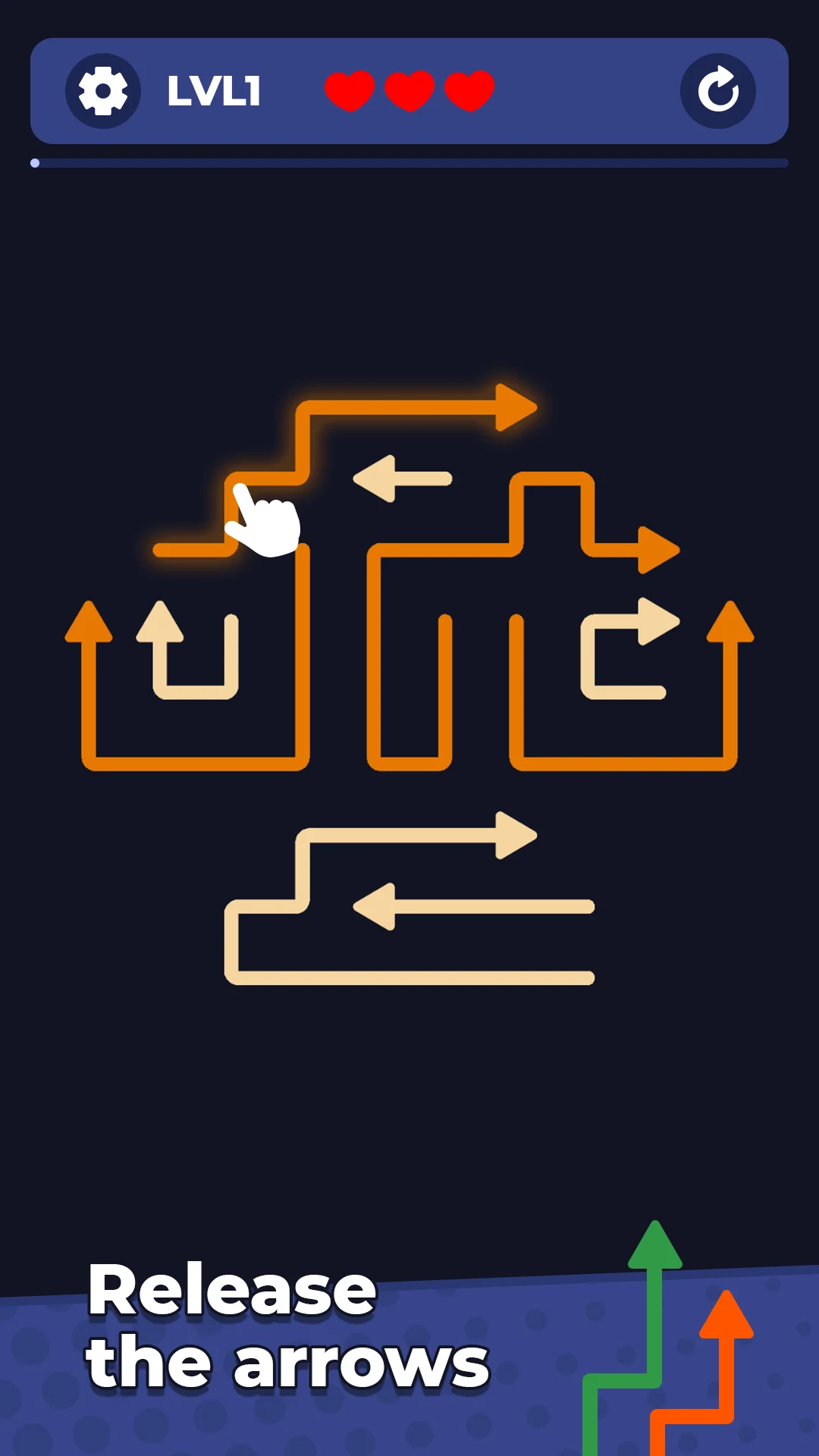 Arrow Puzzle Jam screenshot
